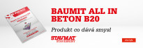 Baumit ALL IN Beton B20  Produkt co dává smysl